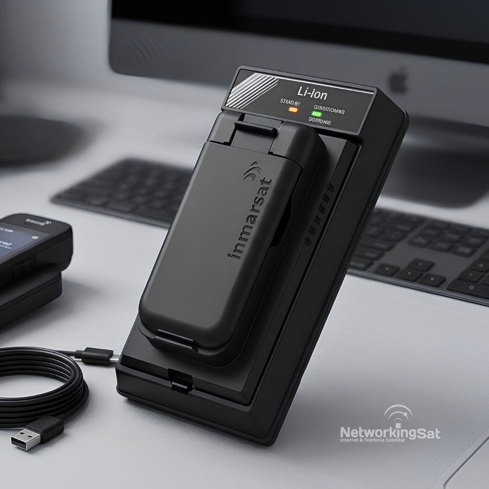 Cargador Externo de Teléfono Satelital Inmarsat IsatPhone 2