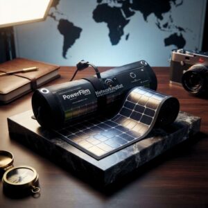Panel Solar Portatil y Enrollable Power Film R21